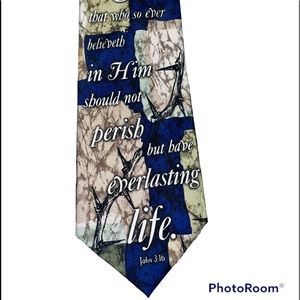 Religious Tie: For God So Loved the World. John 3:16